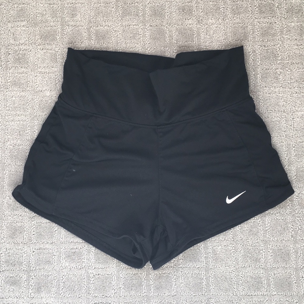 Nike high waisted running shorts